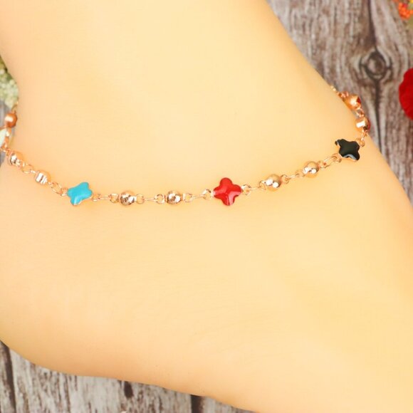 "Dainty Anklet for Women – Elegant Everyday Jewelry & Perfect Gift | MLCRC1019 - Picture 8 of 10